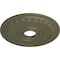 Ekena Millwork Munich Ceiling Medallion (Fits Canopies up to 5 5/8"), 17 1/2"OD x 3 5/8"ID x 1"P, Painted Turtle CM17MUPTF - alternate 4